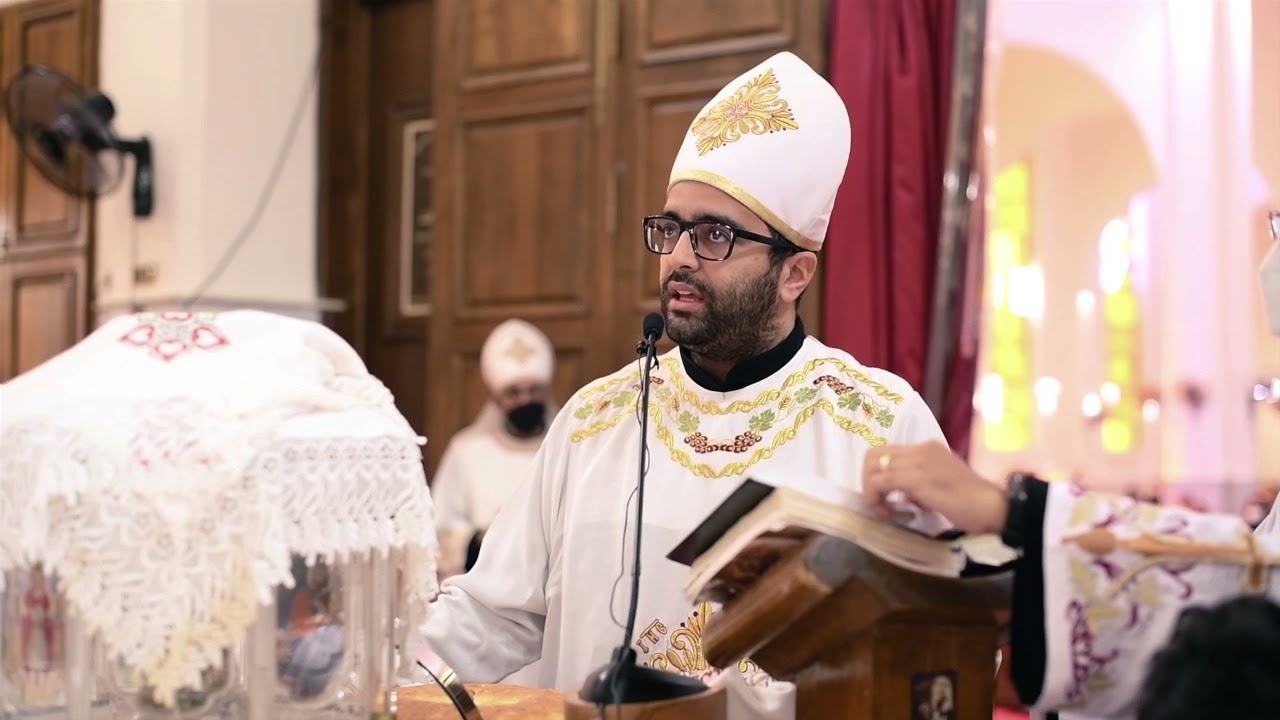 بداية المجمع / ابونا مينا يوسف كنيسة العذراء لاس فيجاس / Fr. Mina Youssef  Las Vegas / صوته روووعه