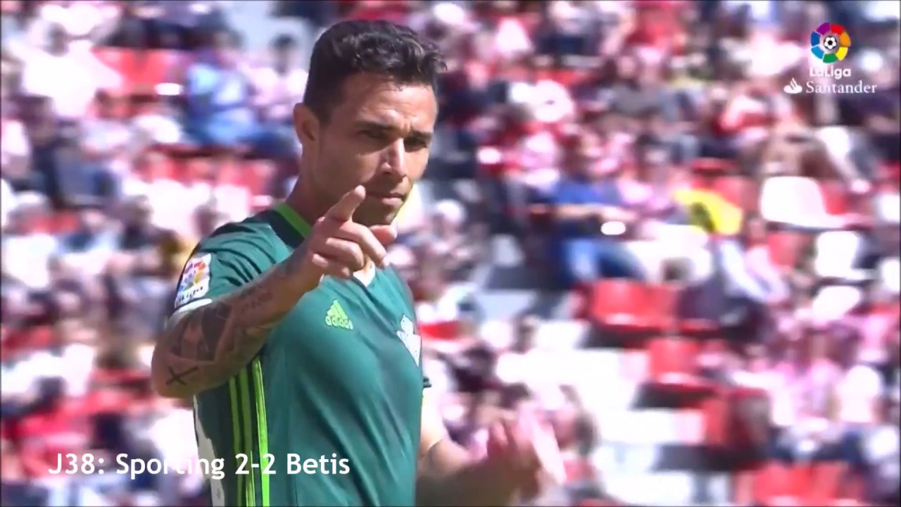 TODOS los goles del Real Betis Balompié - Temporada 2016-17