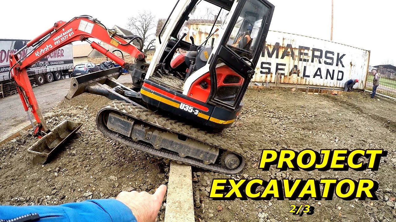 PROJECT EXCAVATOR 31 / Posao sa Kubota U35-3 epizoda br.2