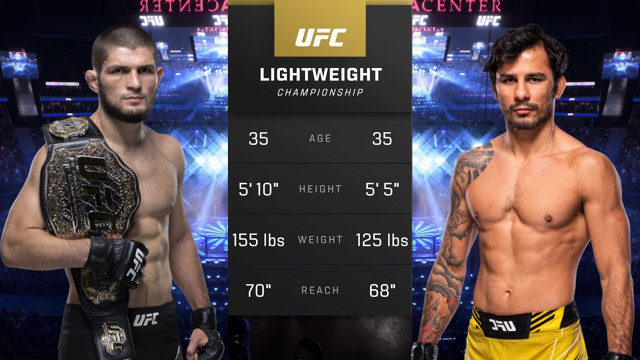 Khabib Nurmagomedov vs Alexandre Pantoja Full Fight - UFC Fight Of The Night