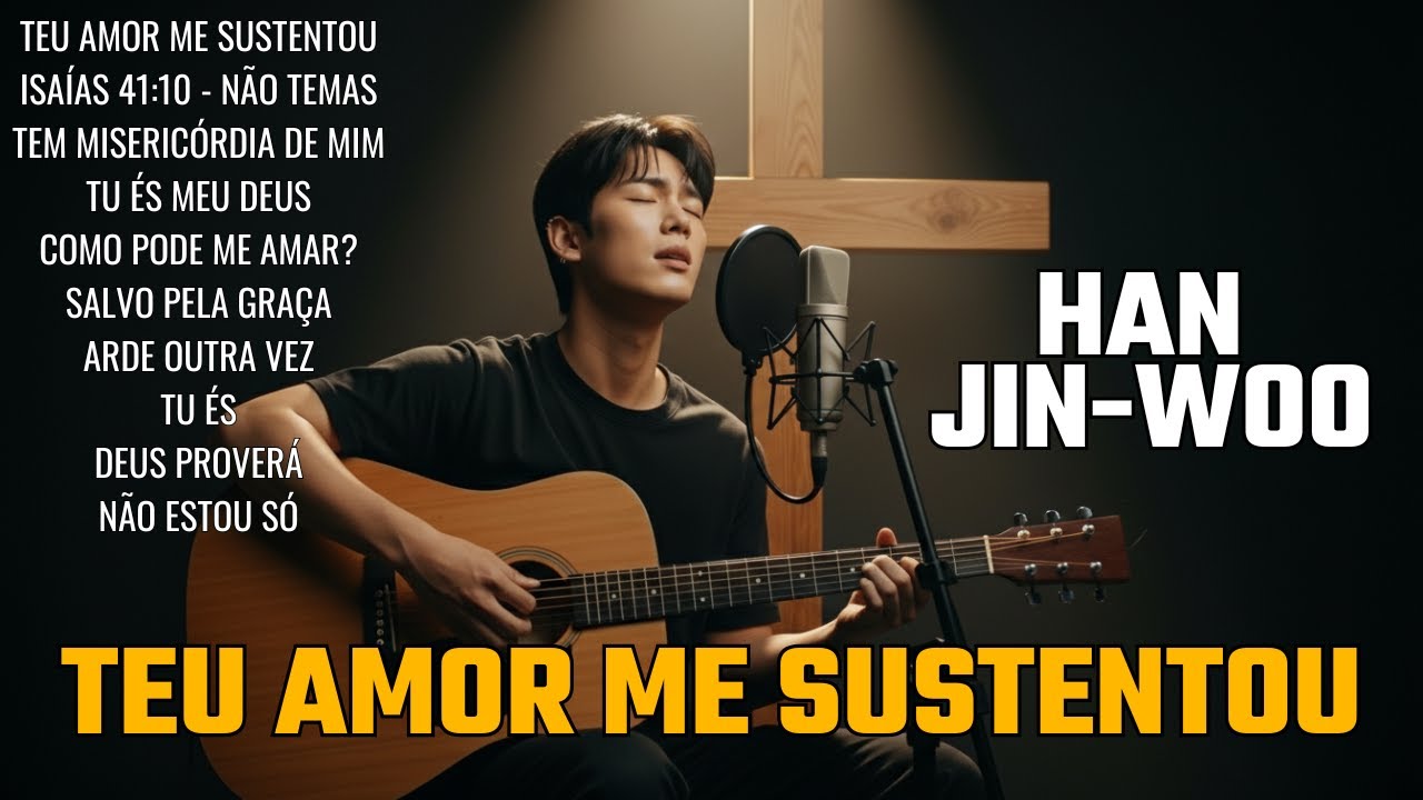 🙏 HAN JIN-WOO 2026 | Teu Amor Me Sustentou – Música Gospel e Seleção de Louvores de Adoração ✨