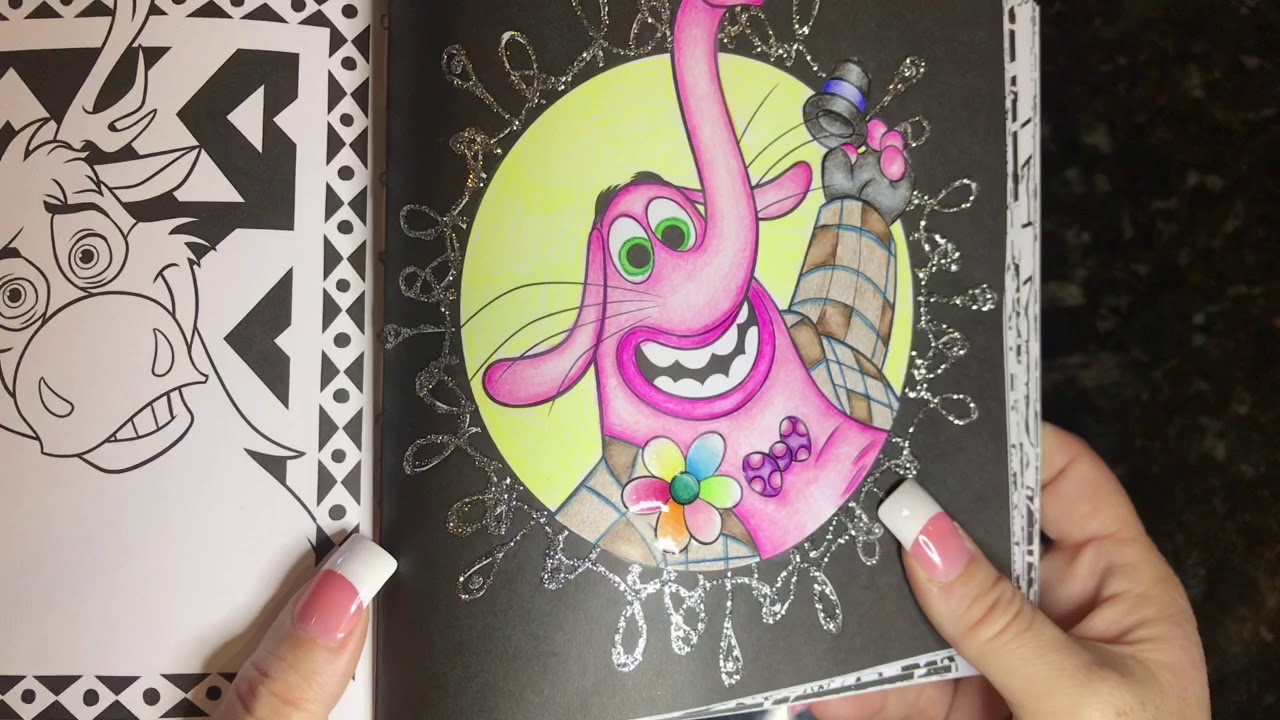 Color and Chat, new coloring books and completed pages!