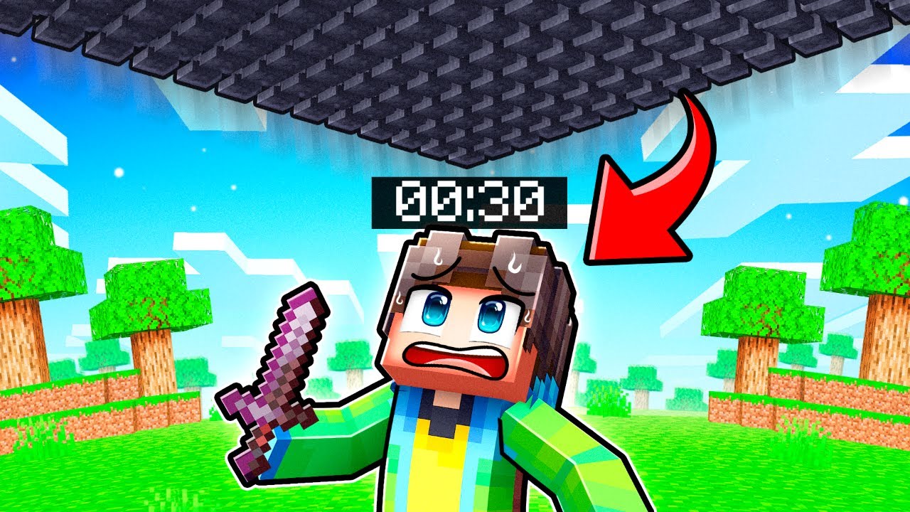 Minecraft mais le JEU veut me TUER toutes les 30 Secondes !