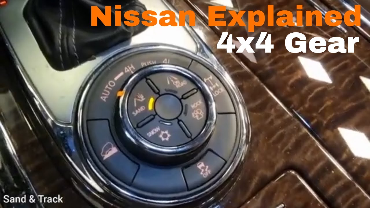 Как использовать систему полного привода Nissan Patrol Y62 / QX80 4x4