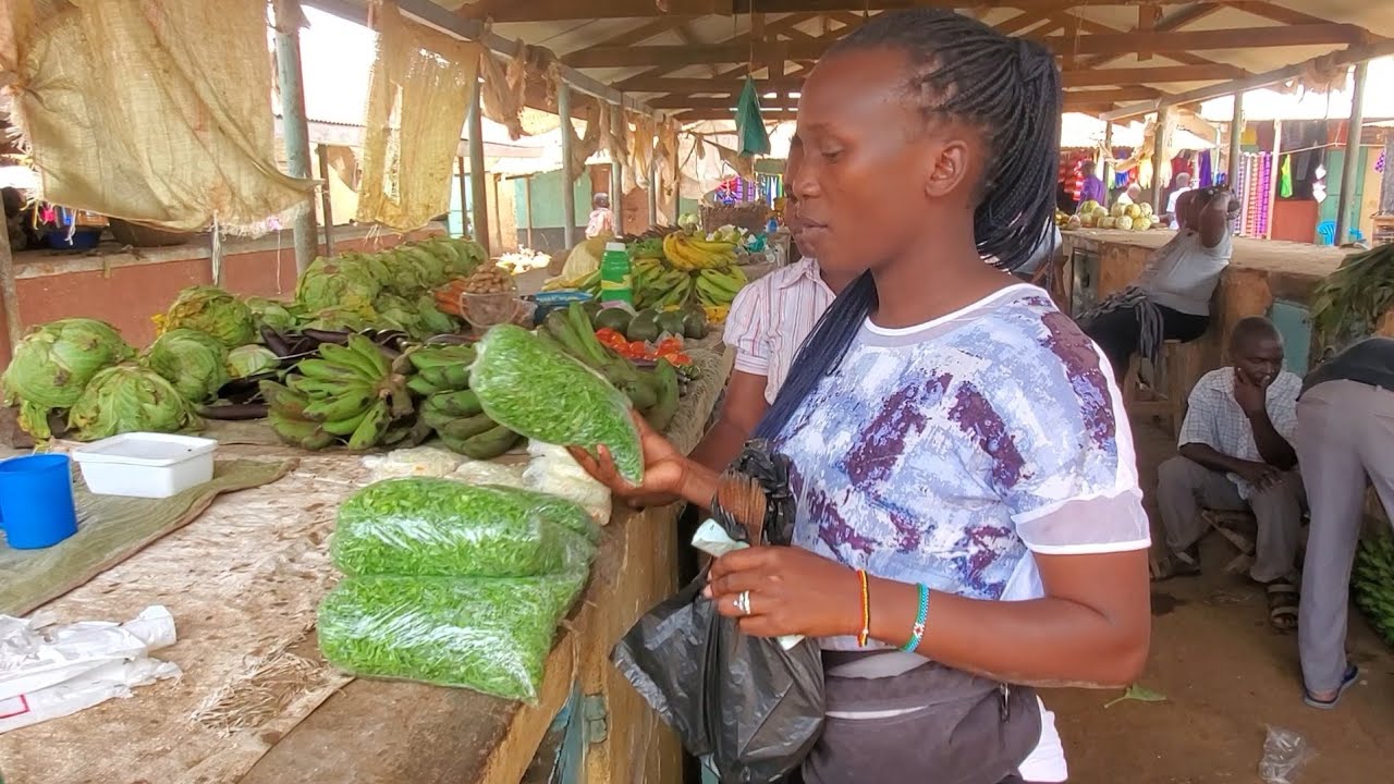 Inside Kotido Daily Market in Africa 