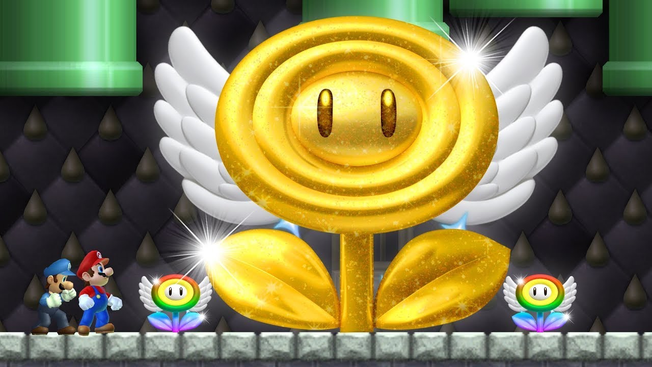 Newer Super Mario Bros. Wii: Rescue Peach - 2 Player Co-Op Walkthrough #08