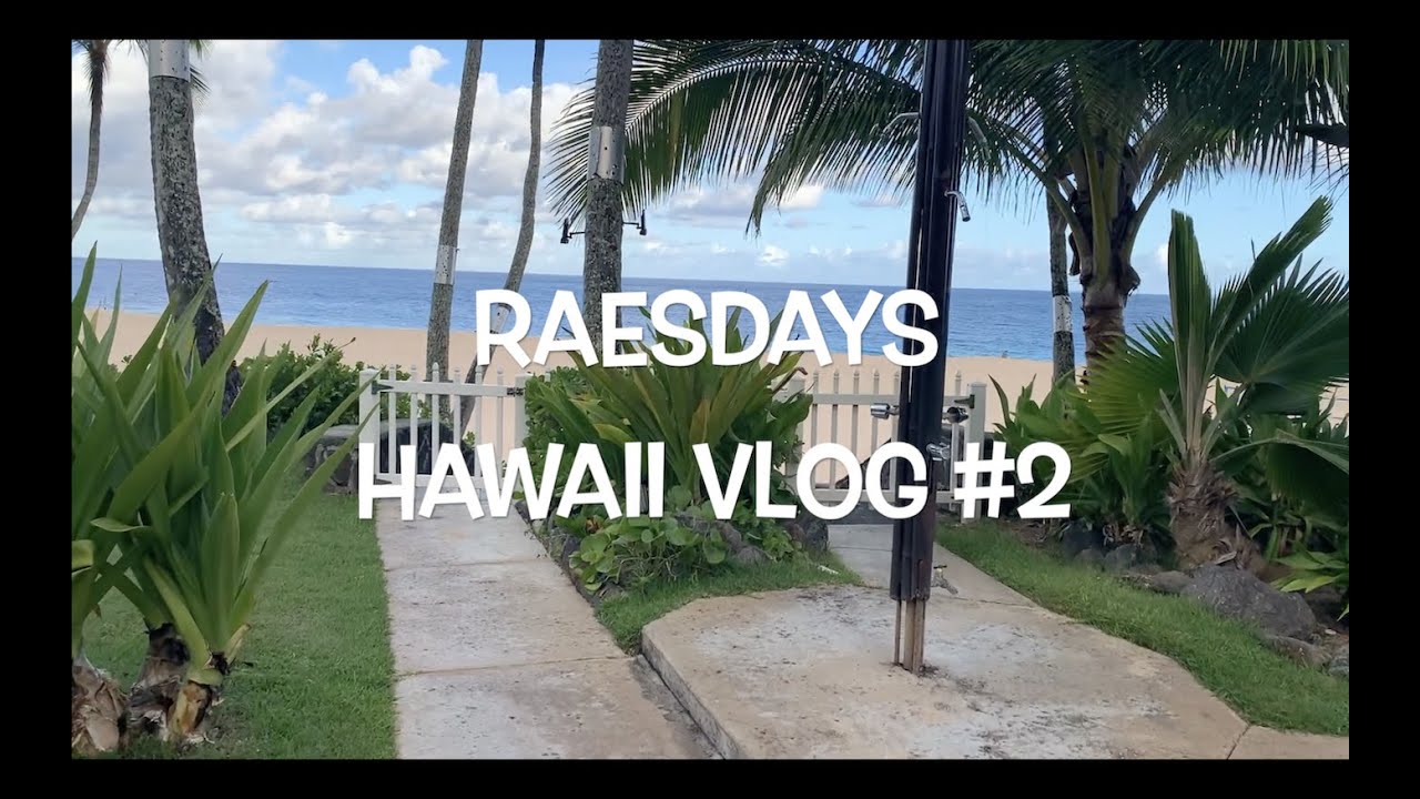 (한글/ENG: Hawaii VLOG) Fukuya, BBQ at Ke iki bungalow in north shore, Ted's bakery, 7-eleven & ubae