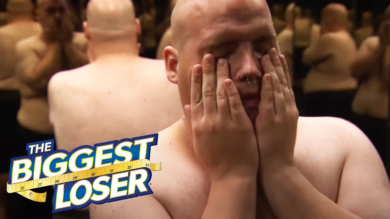 Tränen im Raum der Spiegel - erträgt Jan sein Spiegelbild nicht? | The Biggest Loser | SAT.1