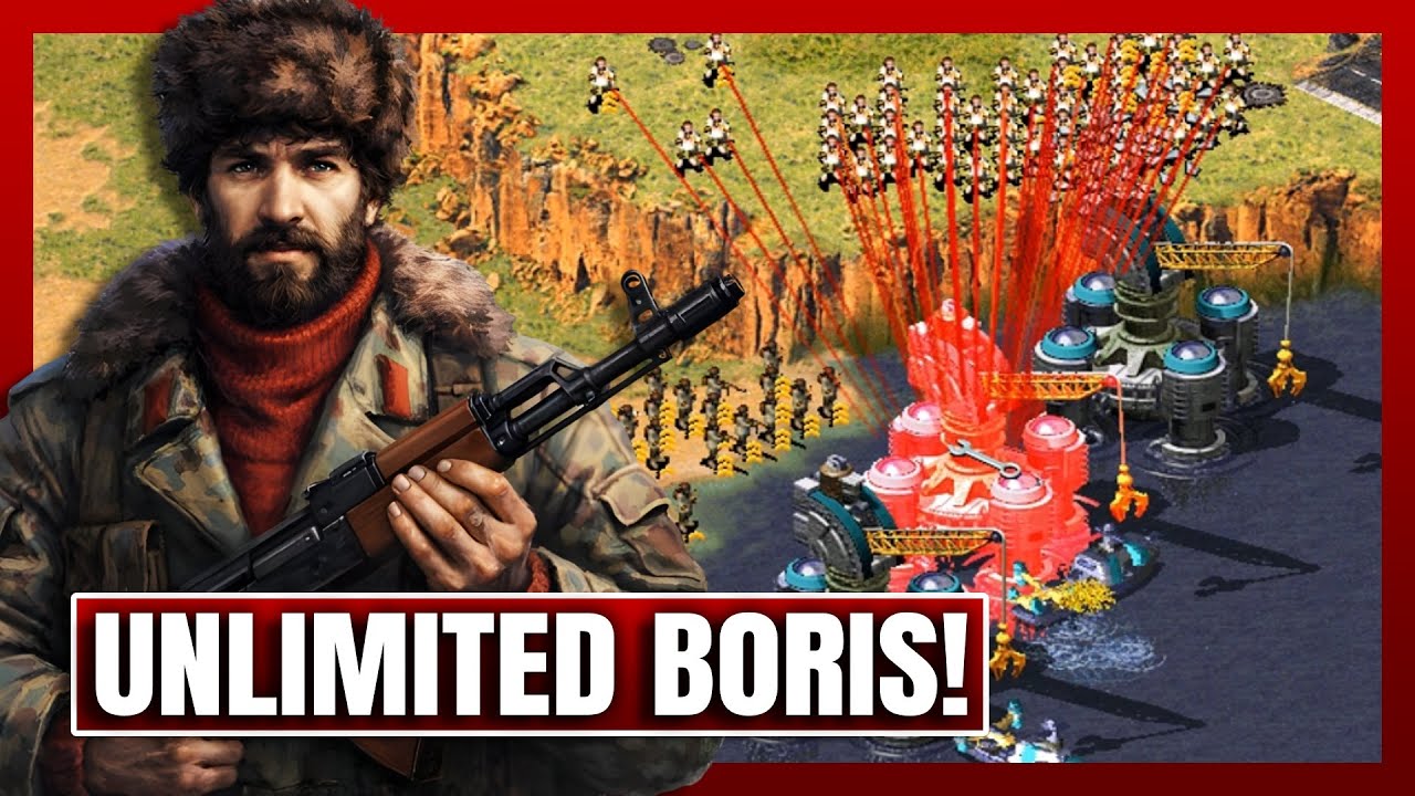 Boris Army Unleashed | 2v6 Brutal Smart AI &ndash; Red Alert 2 Soviets