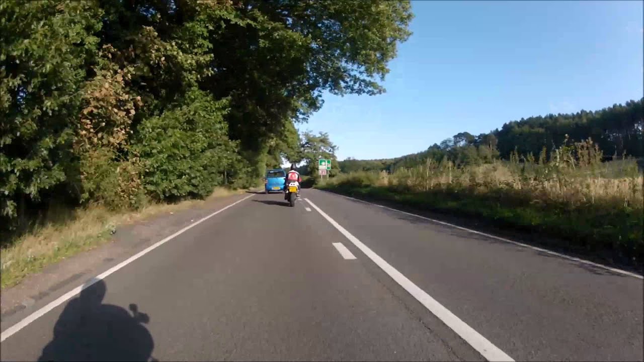 Honda VFR400R run to Reservoir