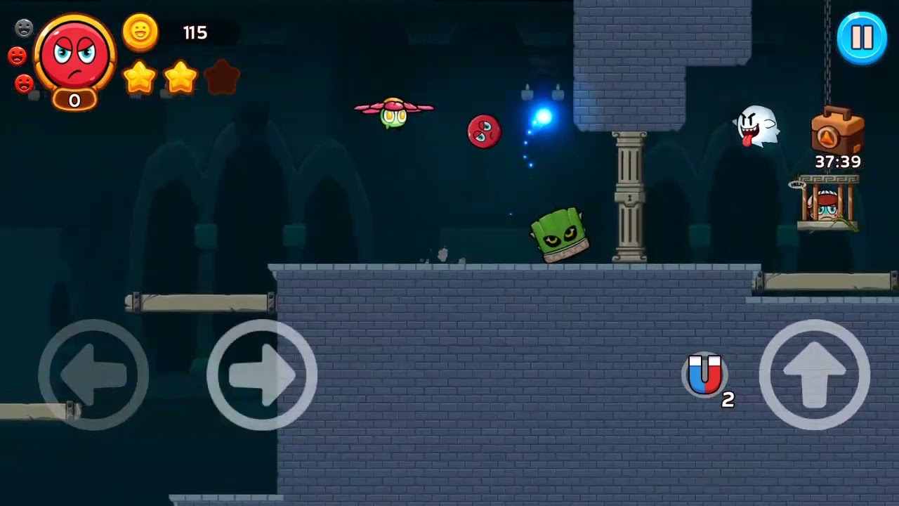 New GAME in 2023! 🛑Ball W : Red Wonder Island Level-97 ⚡( 9.Castle )