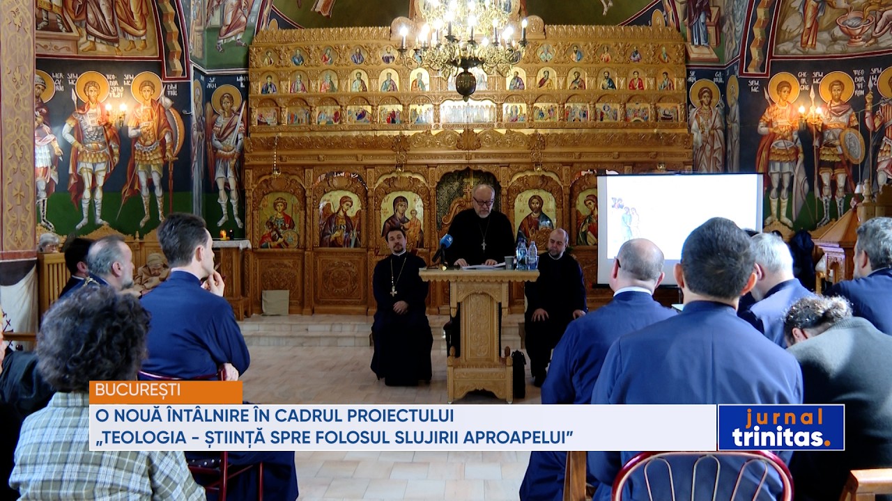 O nouă întâlnire în cadrul Proiectului „Teologia - știință spre folosul slujirii aproapelui”