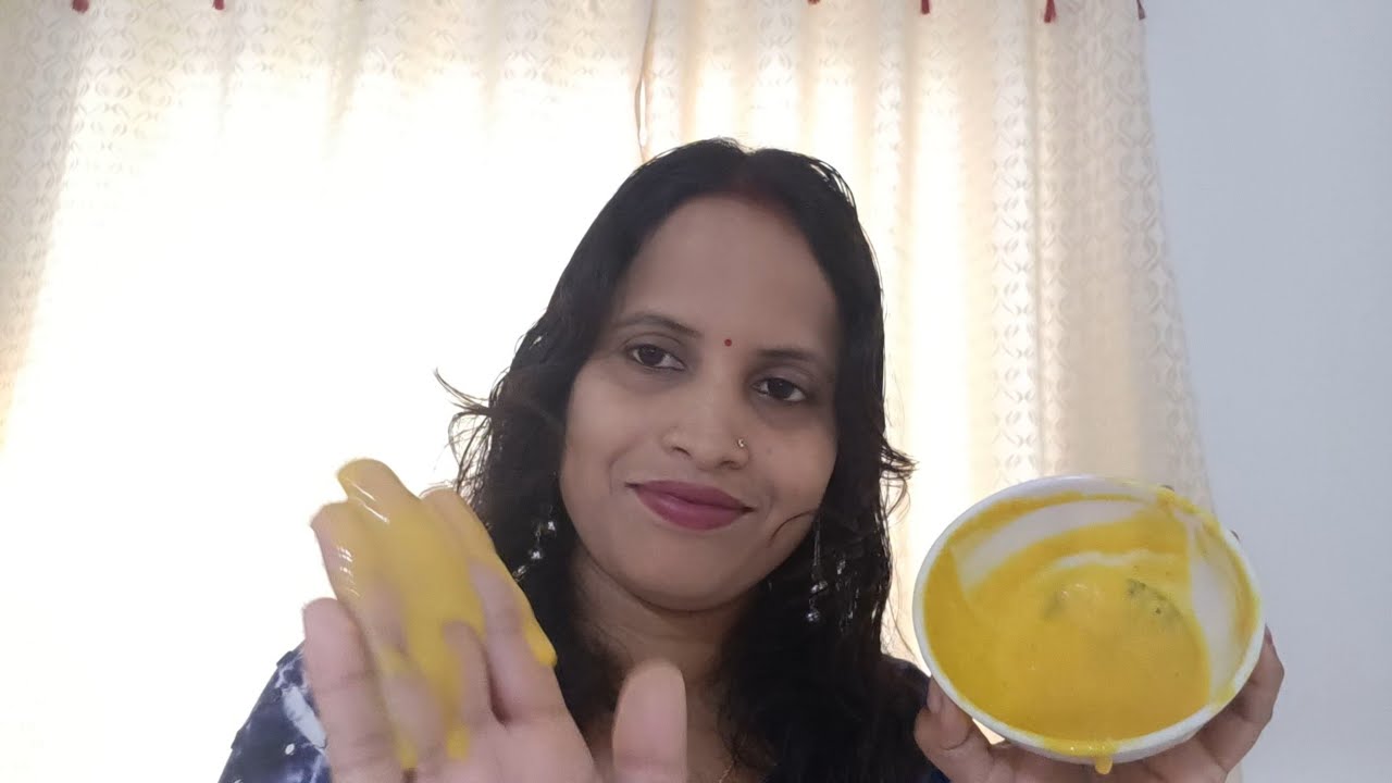 ASMR Home made Skin Care Application