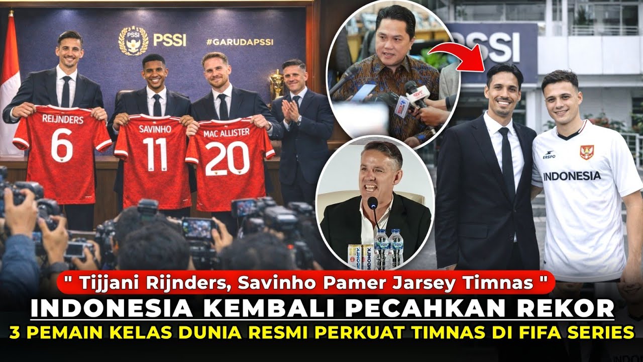 GEMPARKAN DUNIA! INDONESIA KEMBALI PECAHKAN REKOR, 3 PEMAIN KELAS DUNIA AKHIRNYA RESMI JADI WNI 