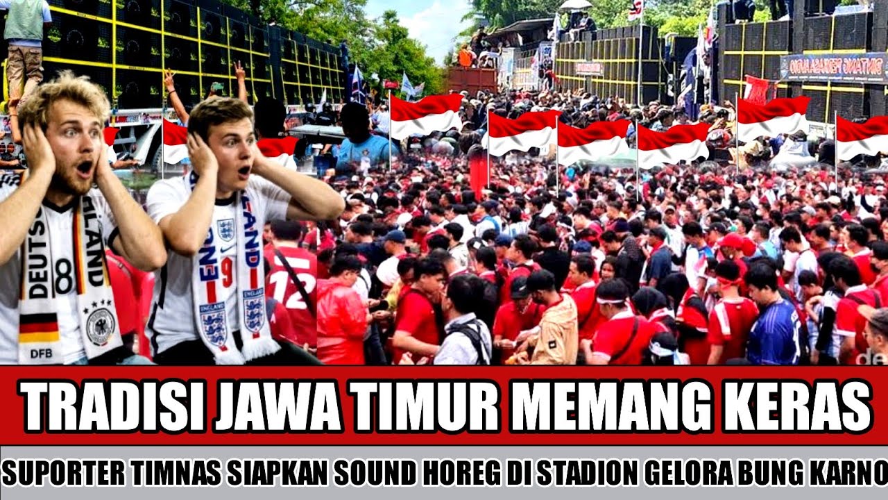 DIJAMIN SAKIT TELINGA~SUPORTER TIMNAS SIAPKAN AKSI SOUND HOREG DI STADION GBK DI AJANG FIFA SERIES