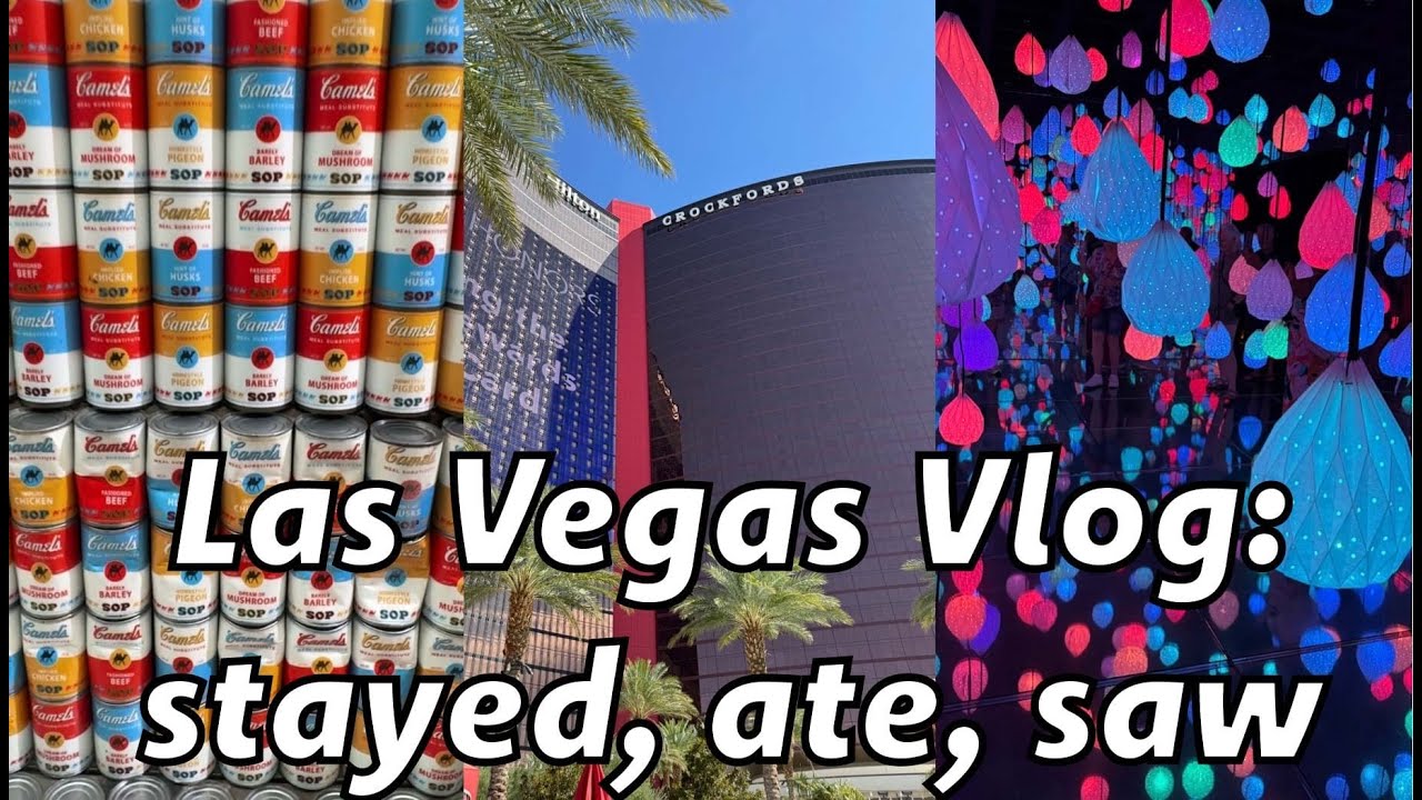LAS VEGAS VLOG | Resorts World, Bazaar Meat, Arte Museum, Stubborn Seed, Area 15 Omega Mart