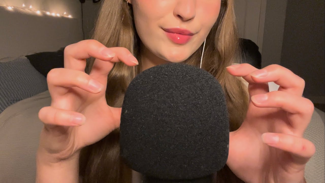 ASMR | Intense Foam Mic Scratching + X Marks the Spot | River's CV