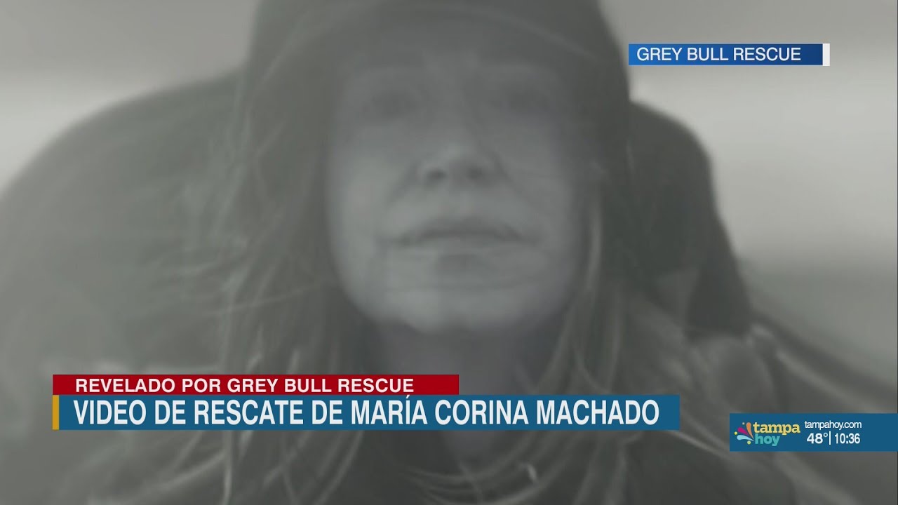 Revelan nuevo e impactante video del rescate a la Nobel de la Paz María Corina Machado