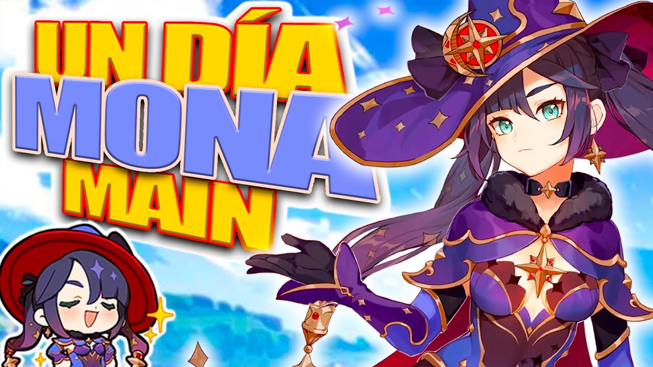 ✨MONA ES INCREIBLE POR TODO ESTO…! BUILD, GUIA, ABISMO, DIARIAS, FANARTS,… GENSHIN IMPACT 3.8