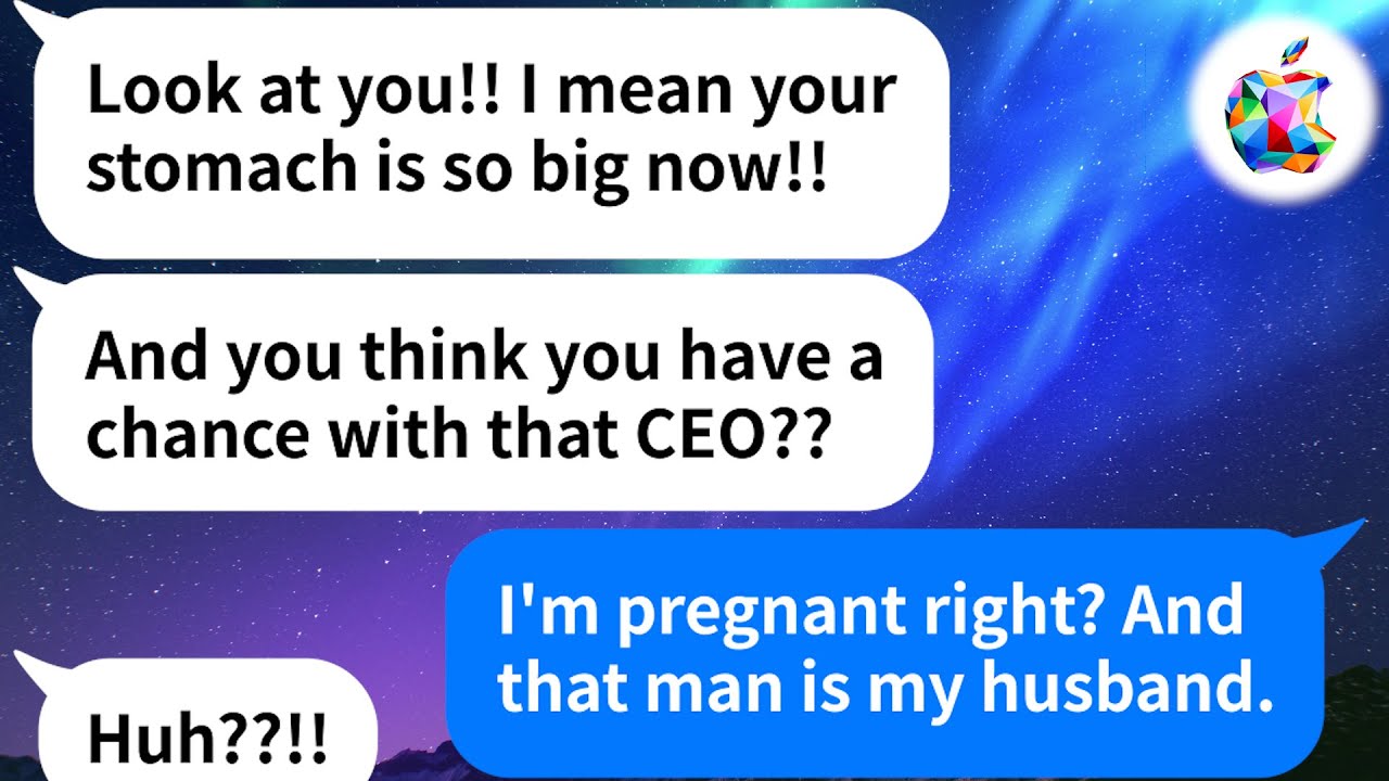 【Apple】My ex divorced me for not getting pregnant after cheating with my sister, but now... LOL!!