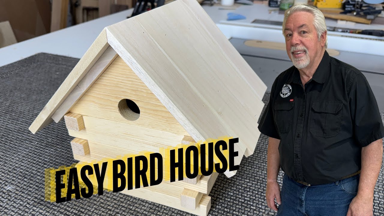A Simple Birdhouse Anyone Can Build.