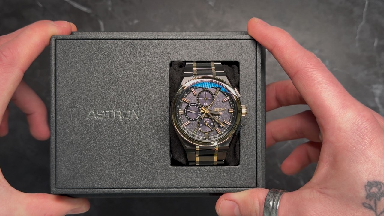 Распаковка часов Seiko Astron SSH186J1 Limited Edition, выпущенных к 145-летию компании.