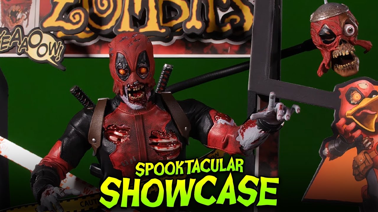 Hot Toys Zombie Deadpool Marvel Zombies Figure Showcase | Spooktacular 2022