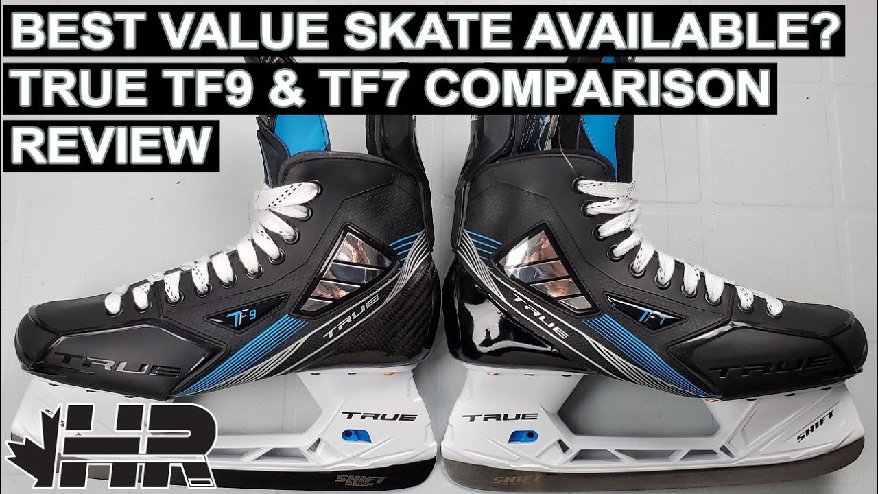 The best value hockey skate? True TF9 & TF7 comparison & Snap Shot review