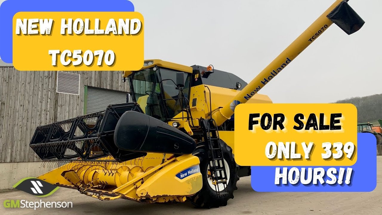 New Holland TC5070 Combine FOR SALE