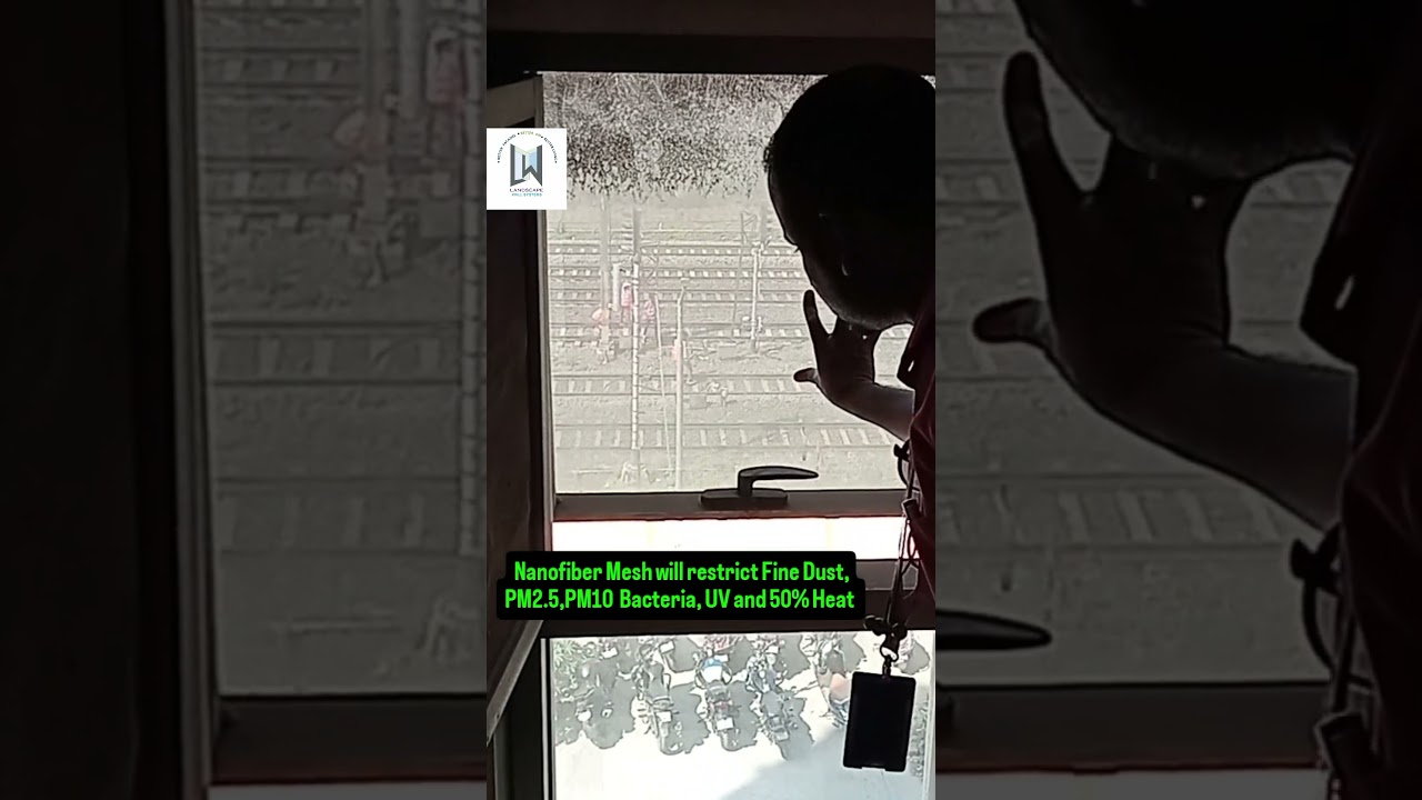 Nanofiber Mesh for Commercial Facades | Passive IAQ Control at the Building Envelope