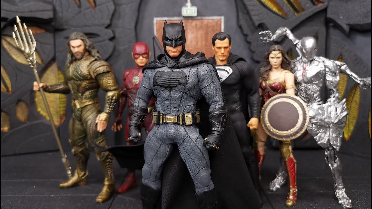 Mezco Batman Zack Snyder Justice League 3 pack ONE:12 action figure Unboxing and REVIEW #dc #batman