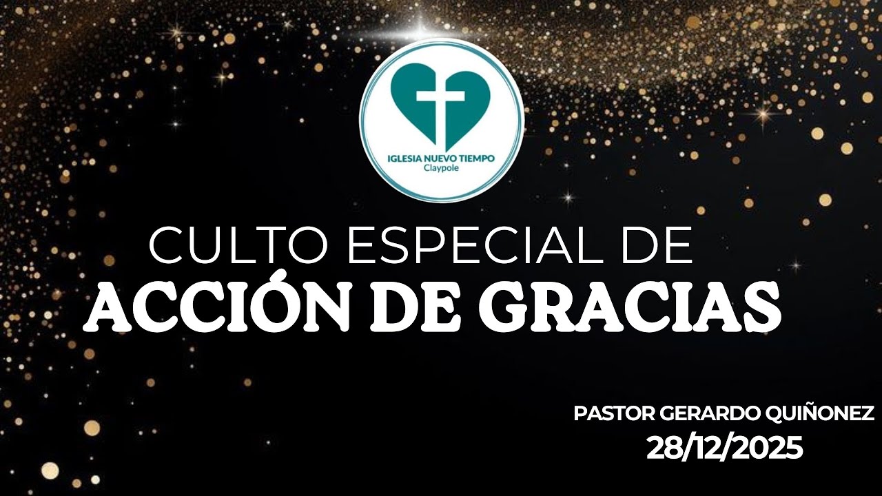 Culto especial de acción de gracias