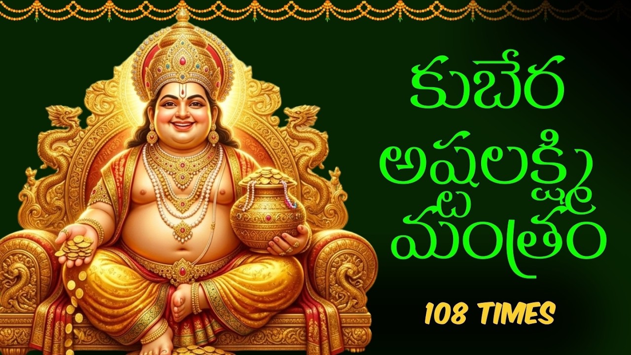 Listen Daily & Attract Wealth 💰 | Powerful Kubera Ashta Lakshmi Mantra | Money & Prosperity