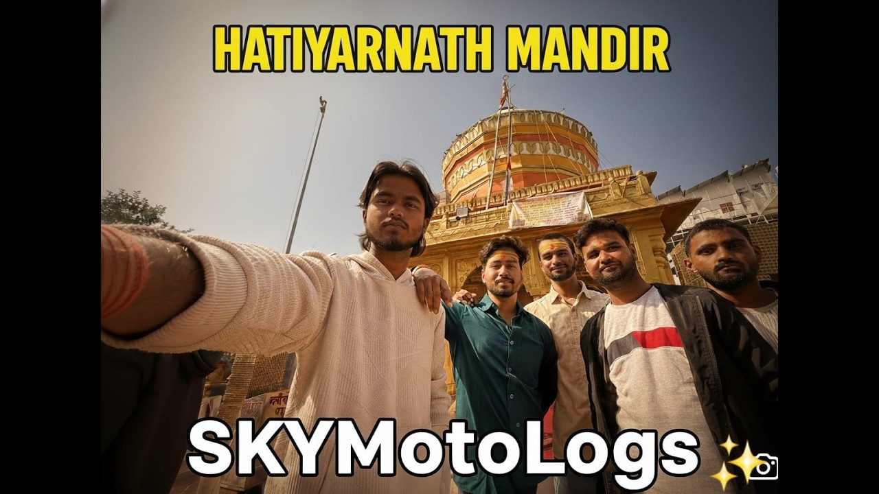 Hatiyarnath Mandir Darshan with( @SKYMotologs  )🏍️