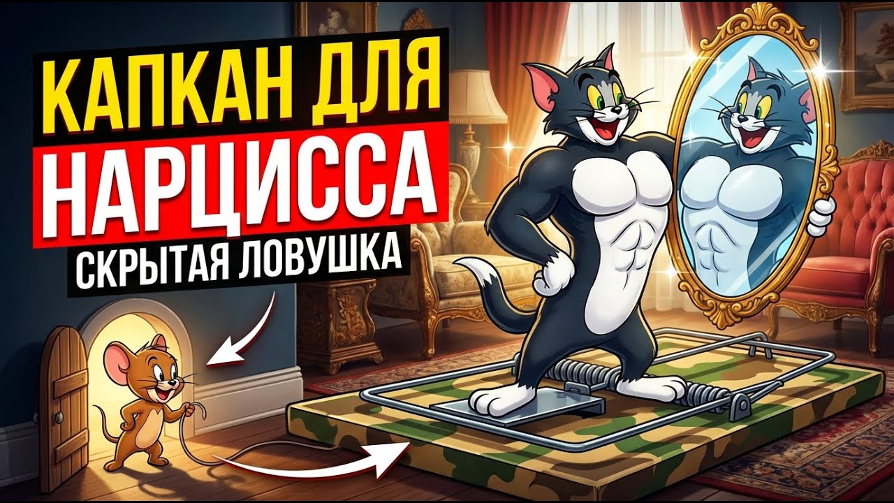Капкан для скрытого Нарцисса #нарцисс #нарциссическоерасстройстволичности #НРЛ
