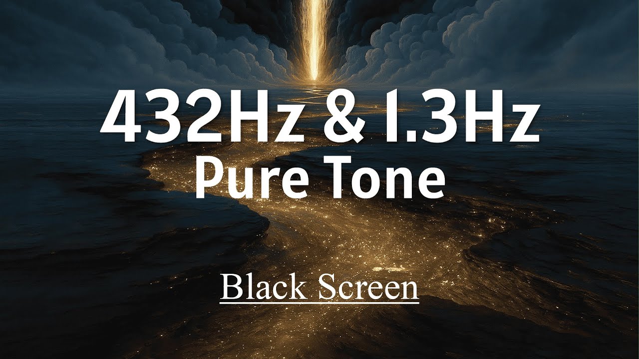 432 Hz + 1.3 Hz | Supports high-quality deep sleep • Brainwave Reset • Healing Frequency Music