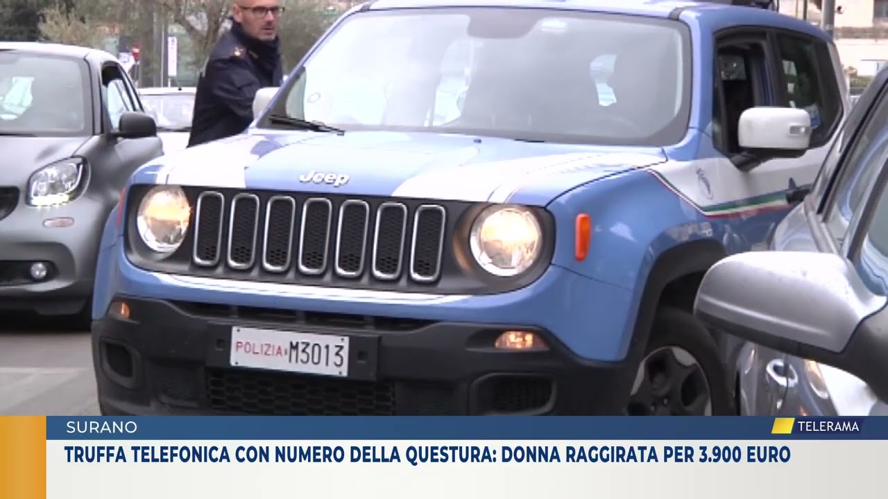SURANO TRUFFA TELEFONICA CON NUMERO DELLA QUESTURA