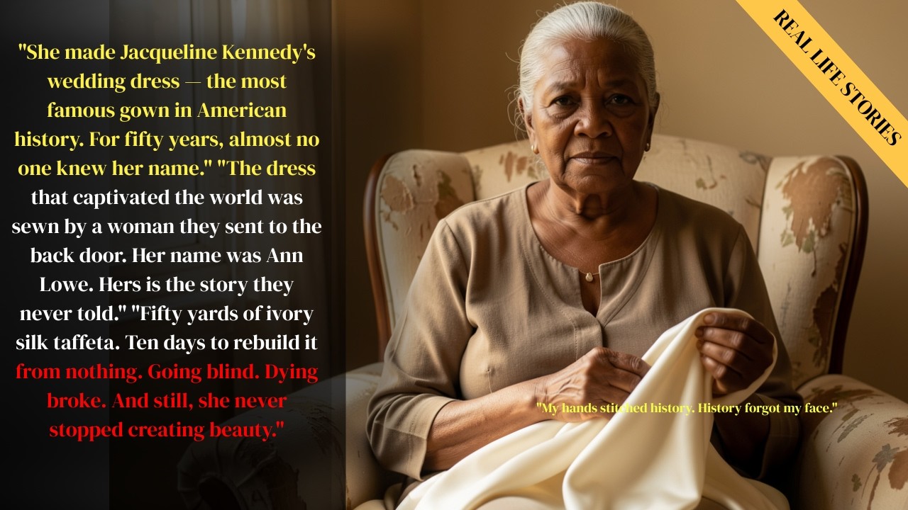 She Made Jackie Kennedy's Wedding Dress. The World Never Knew Her Name