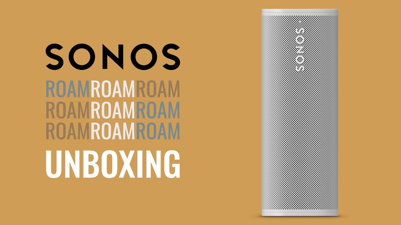 Sonos Roam Wireless Bluetooth Speaker - Kablosuz Portatif Bluetooth Hoparl&ouml;r #Sonos #Roam #Unboxing