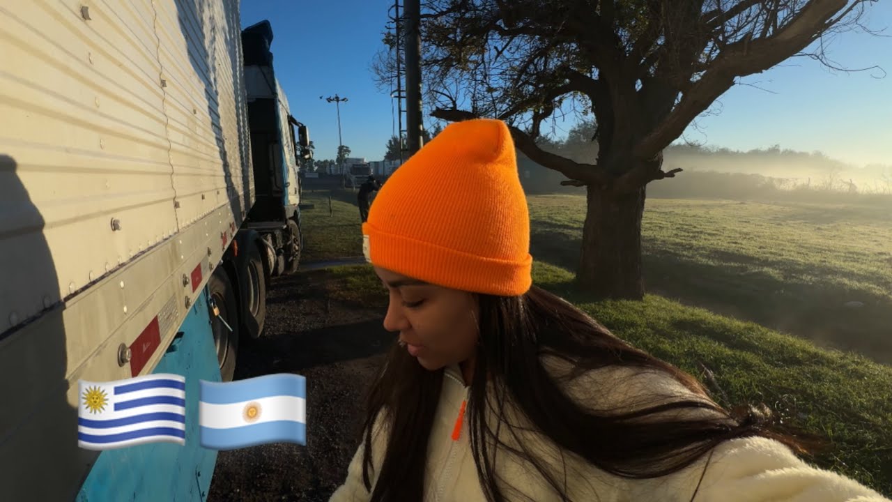 Saímos do Uruguai e fomos carregar batata na Argentina 🇺🇾🇦🇷.
