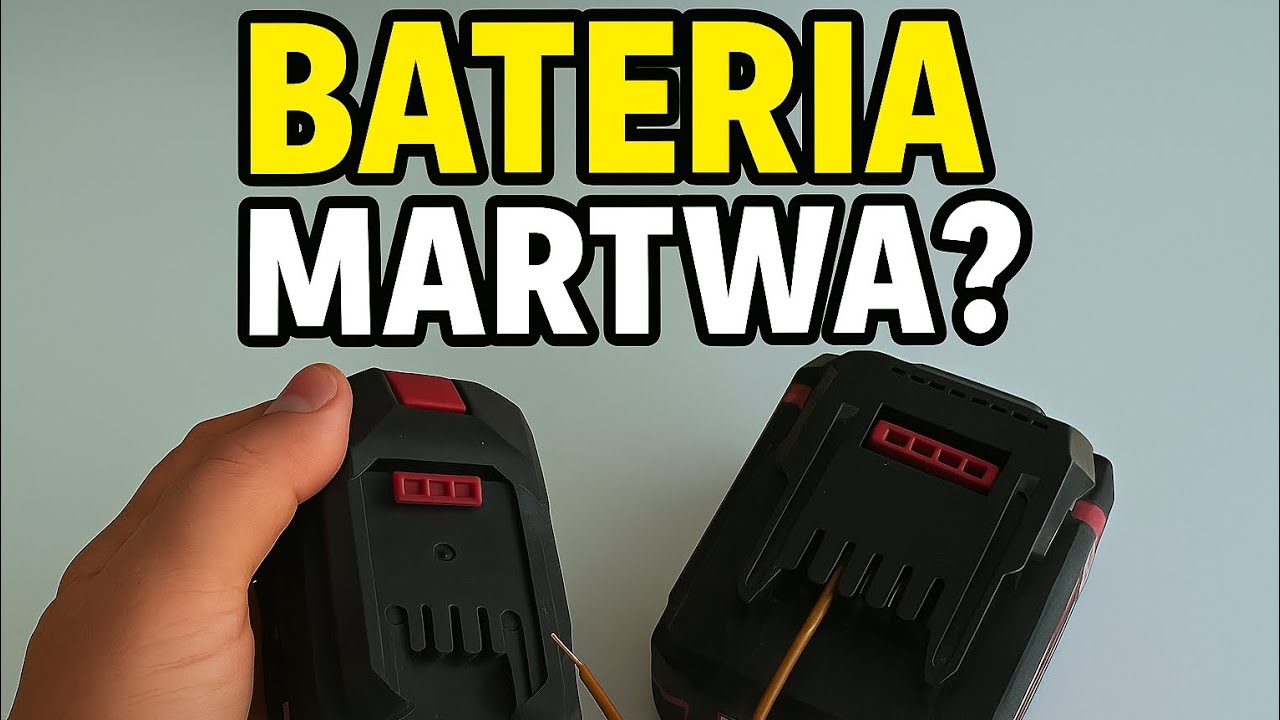 Bateria od wkrętarki nie ładuje? Zr&oacute;b TO zanim kupisz nową!