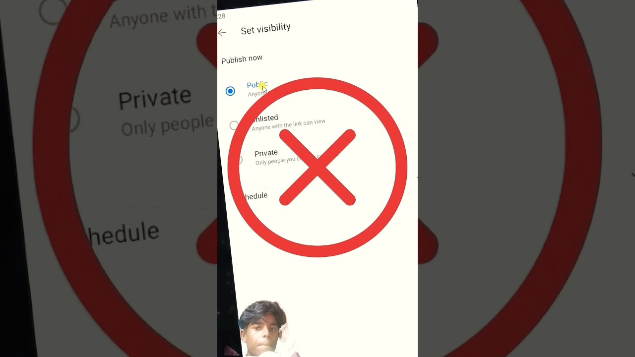 video KO upload karne ke bad public kab karna chahiye 