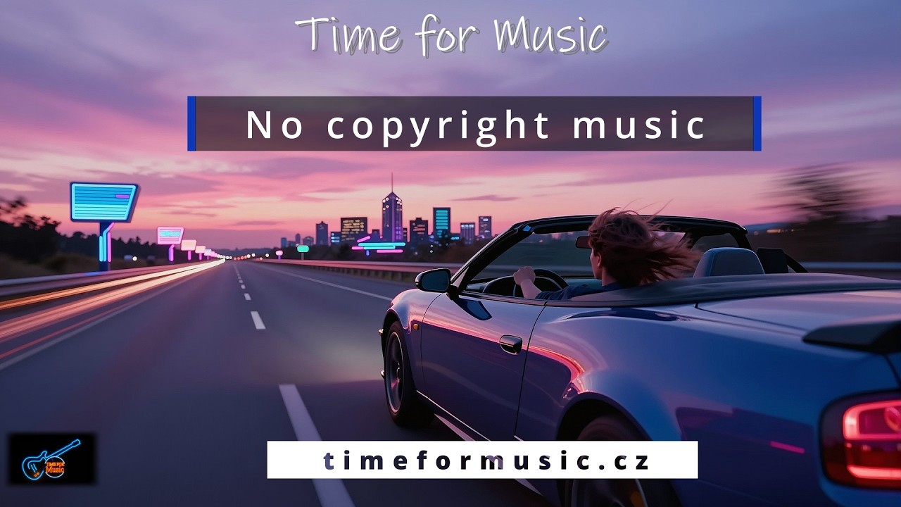 Herbee Jay - Retro Neon Highway Drive | No Copyright Background Music (Free for Commercial Use)