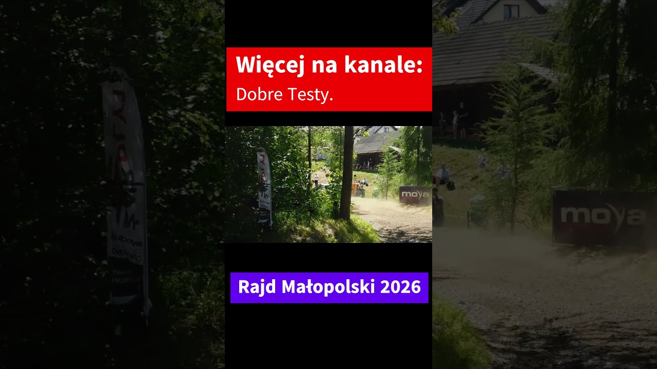 Rajd Małopolski 2026 action Byśkiniewicz - Siatkowski -Skoda Fabia RS #rally #automobile #shorts