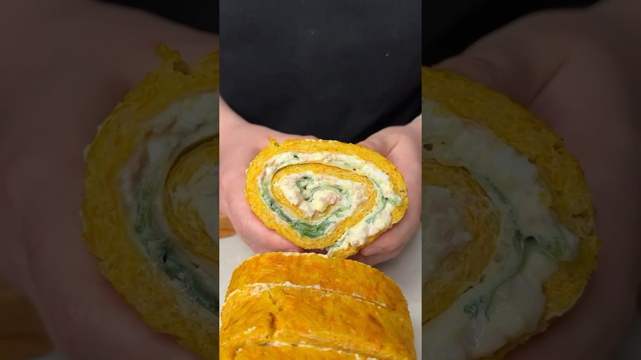 Receta de ARROLLADO de VERDURA #shorts #recetassaludables #healthyfood