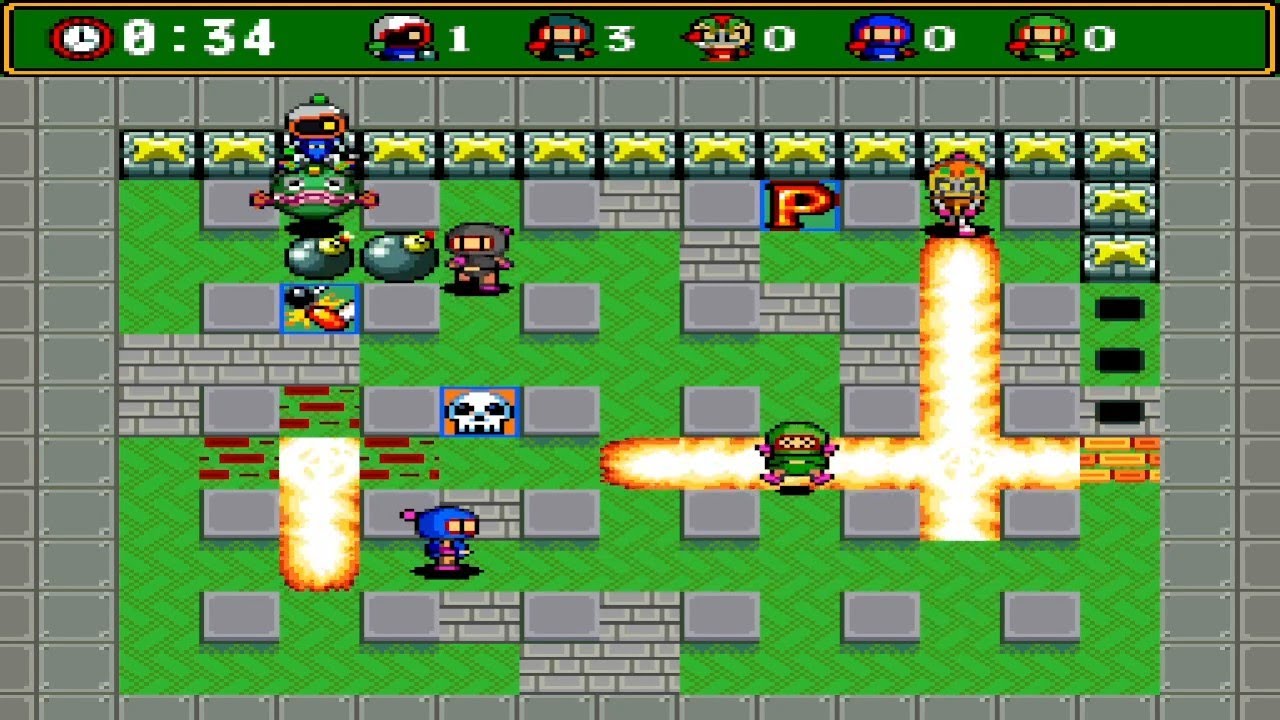 Super Bomberman 4 - Snes Multiplayer online