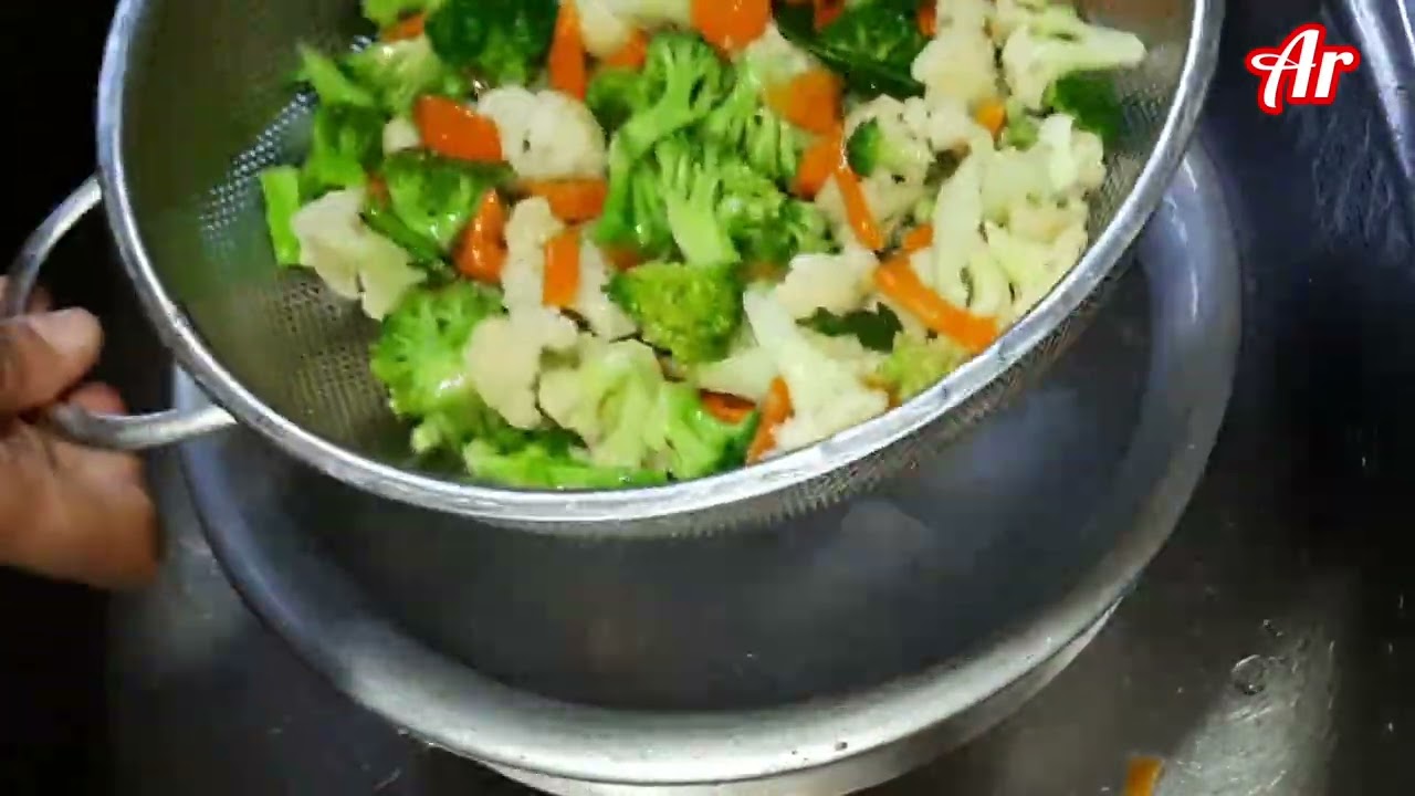 একবার খেলে বার বার খেতে মন চায়- CHINESE CHICKEN  VEGETABLES😋 