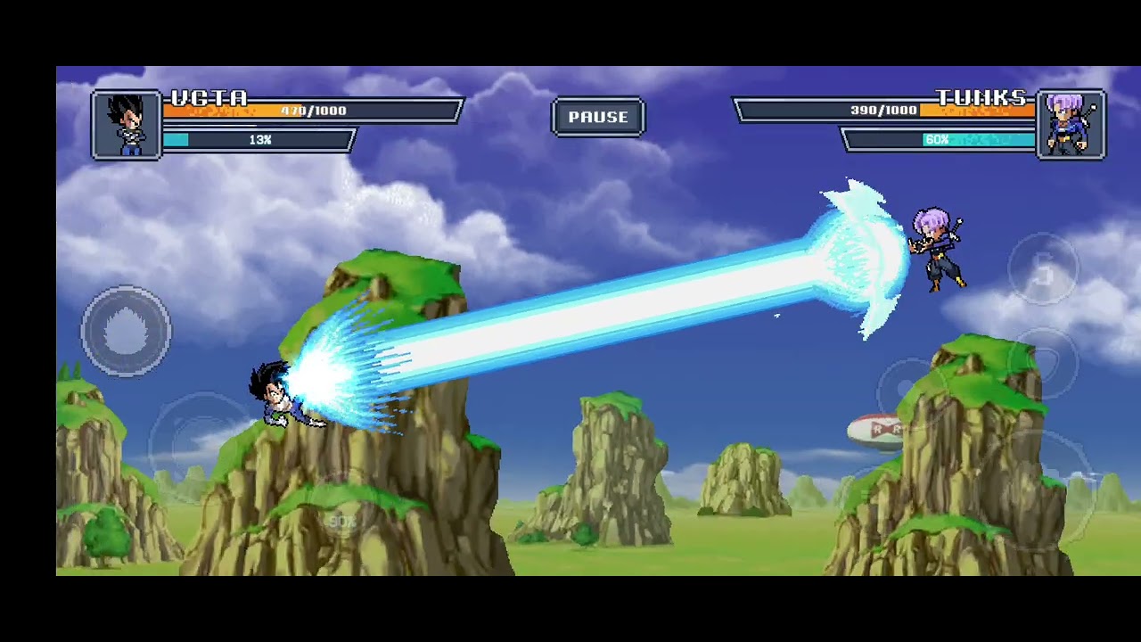 Vegeta vs Tunks / Dragón ball 