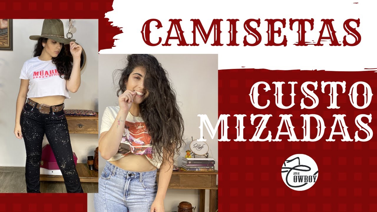 #LookdaJeito : Customizei minha camiseta de Barretos| Canal Jeito de Cowboy
