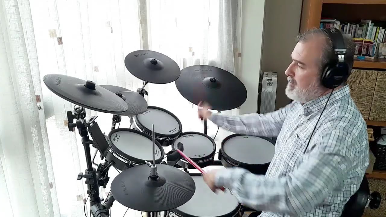 Hakuna Group Music - ¿Por qué lloras? (Mª Magdalena) - drum cover Moisés García